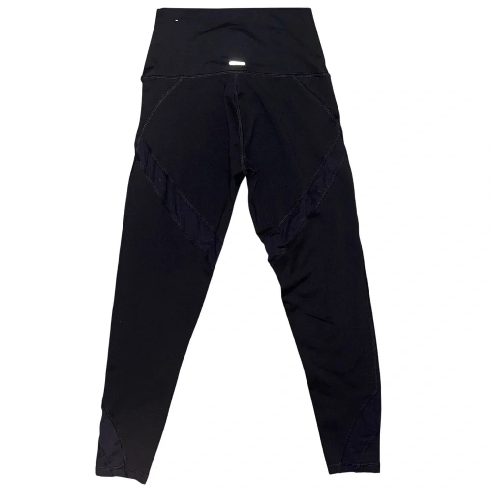 Aerie | Chill. Play. Move. Mesh Panel Leggings | Black | Small - Picture 3 of 6